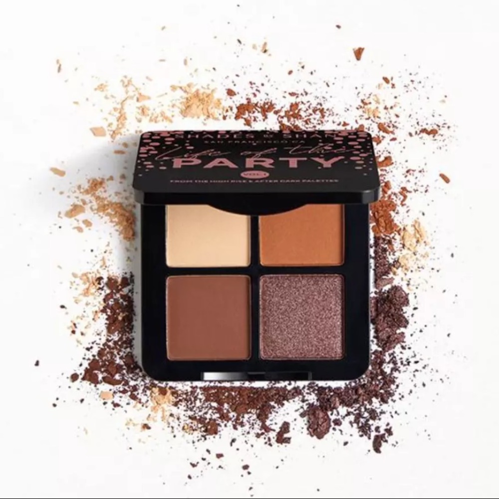 Shades by Shan Life of the Party Vol 1 Eyeshadow Palette Full Size, NEW